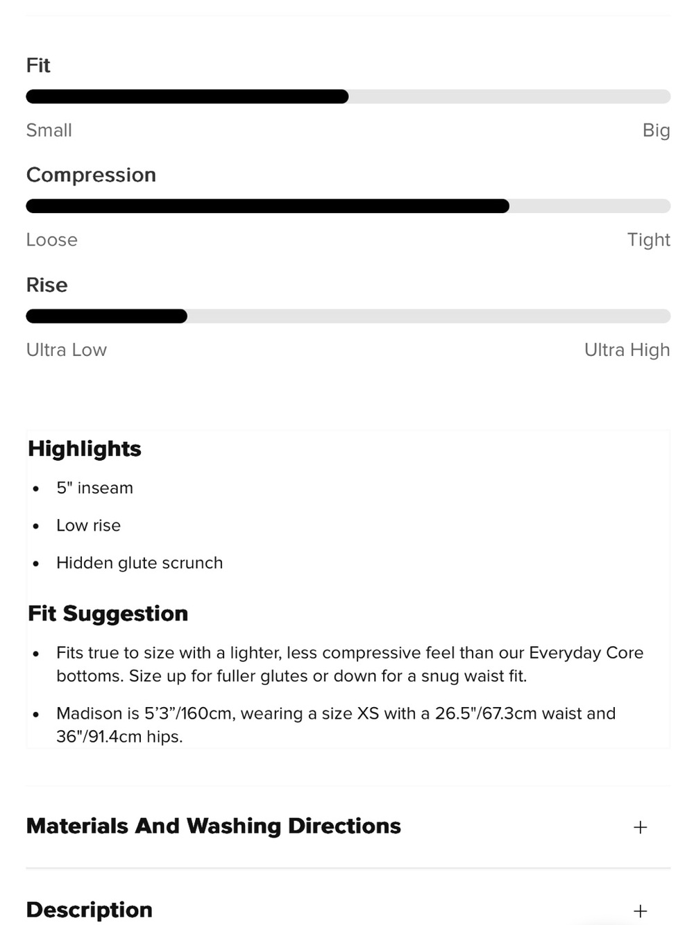 Alphalete Tini Low Rise - Picture 3 of 3